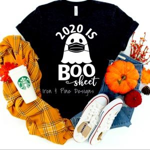 2020 is boo sheet tee multiple sizes!